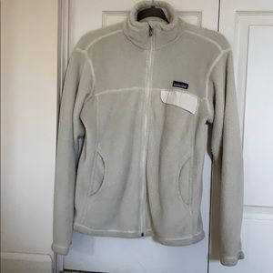 Patagonia Re-Tool Beige Zip Up - size M